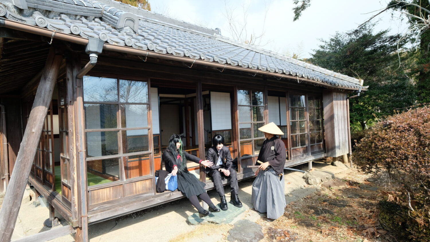 コスプレで巡るレトロな街 いの町フォトツアー